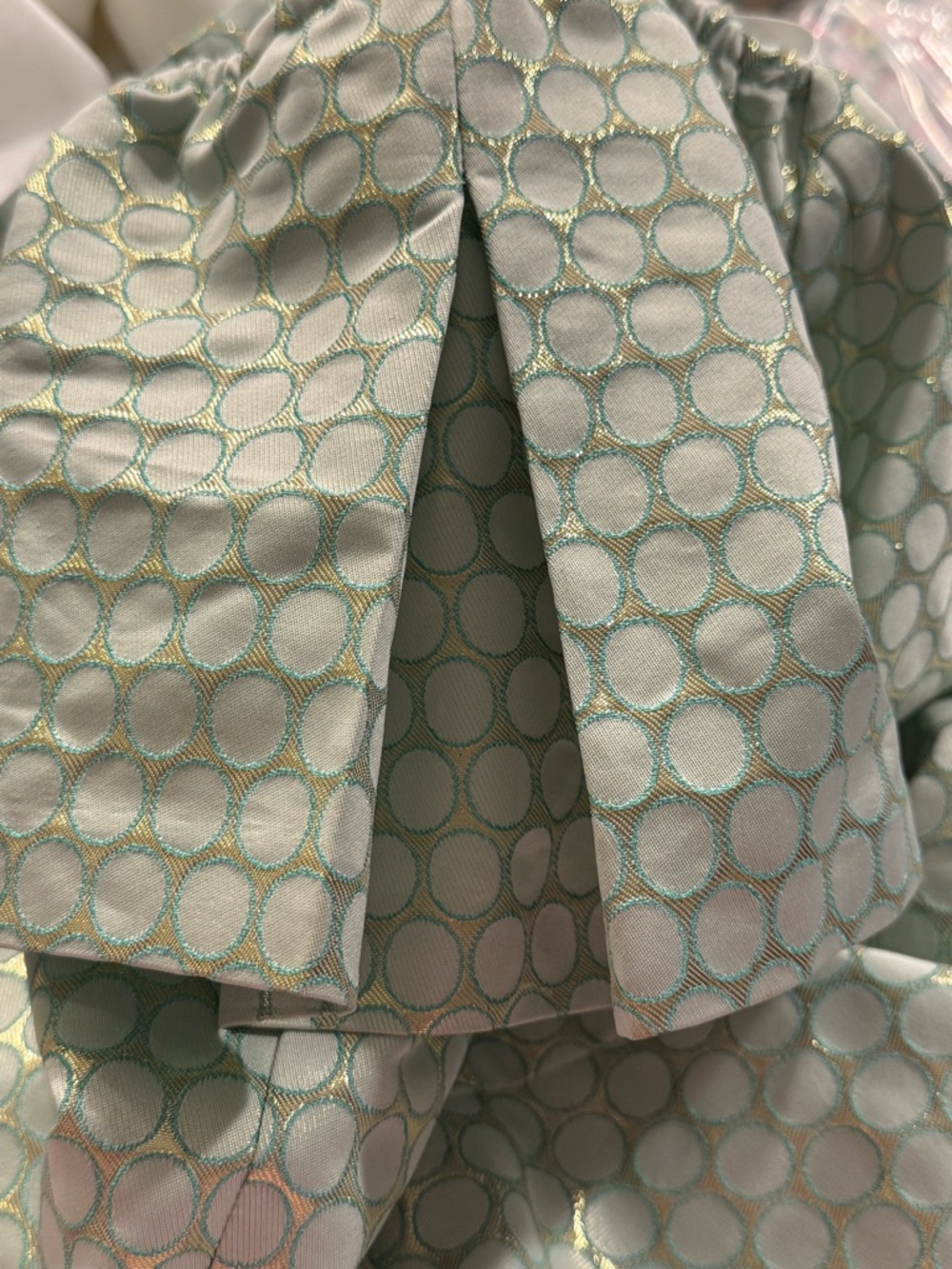 ✨ Laundry by Shelli Segal Metallic Polka Dot Shift Dress – Size 4 ✨ - Picture 6 of 9